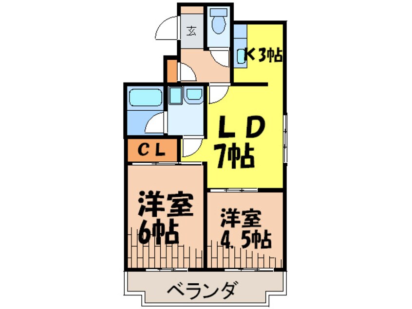 間取図 シティハイツ両国