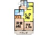 シティハイツ両国 2LDKの間取り