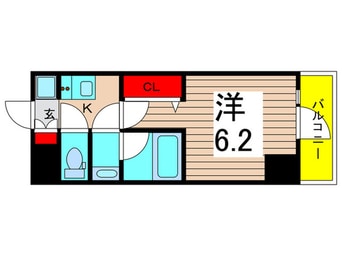 間取図 DIPS亀有駅前（1405）