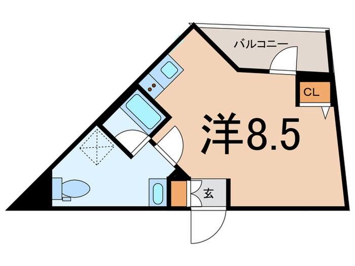 間取り図 The Con-Tour　Hatanodai