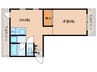 ハイウェル下北 1DKの間取り