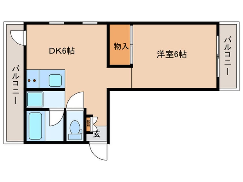 間取図 ハイウェル下北