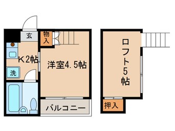 間取図 シティ－プラザ新丸子Ａ