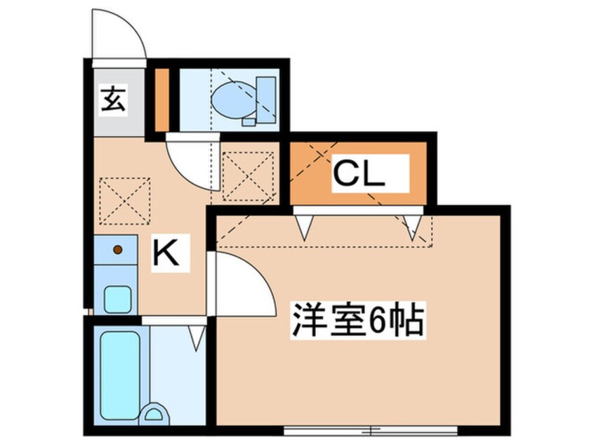 間取図 リバティ文京