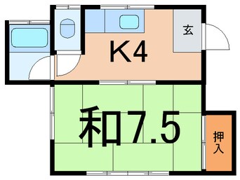 間取図 和島荘