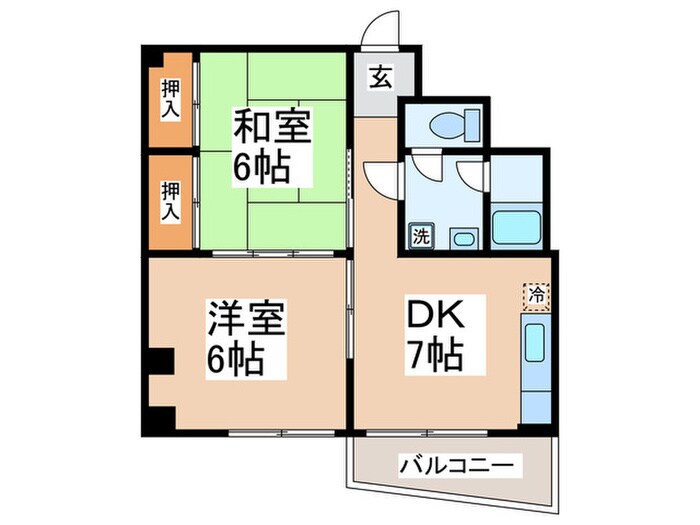 間取り図 読売高野ビル