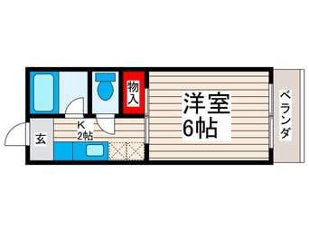 間取図 コ－ポ倉持
