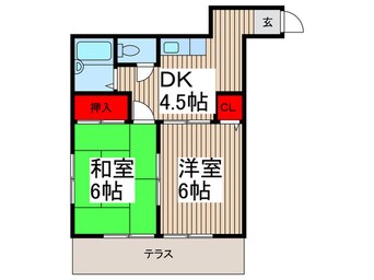 間取図 コ－ポ森田