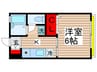 ハイツＴＭ 1Kの間取り