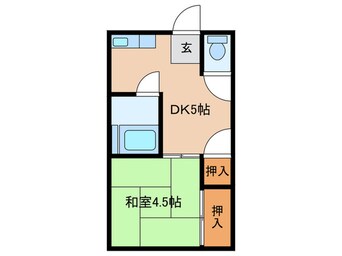 間取図 旭ハウス