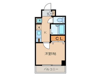 間取図 スカイコート文京茗荷谷（301）