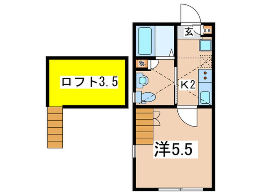 間取図 グランシャトー横浜