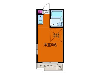 間取図 アビタエイト小竹向原