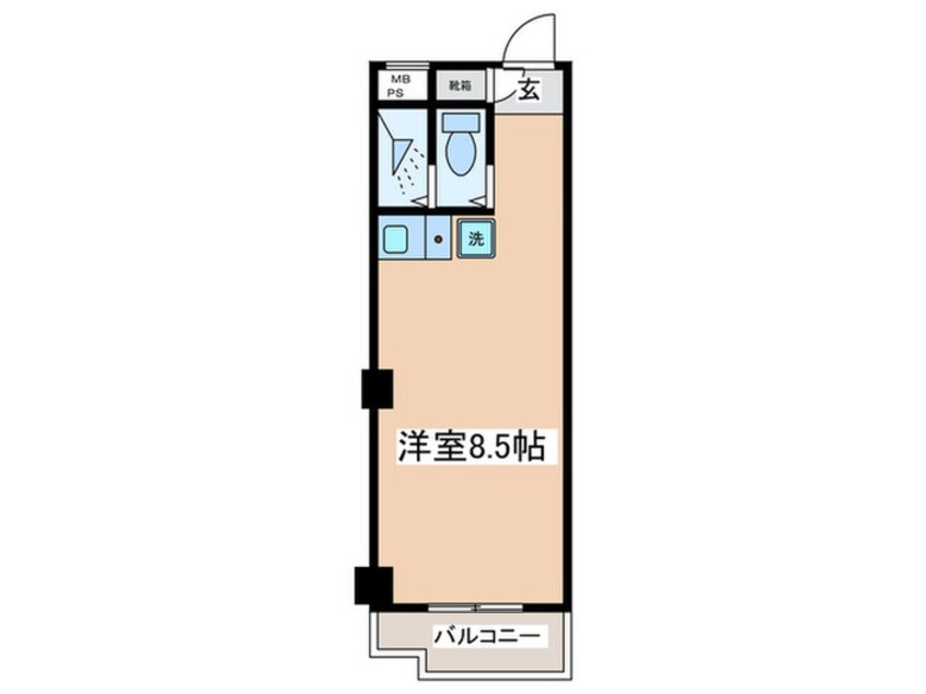 間取図 シルバーパレス練馬駅前(204)