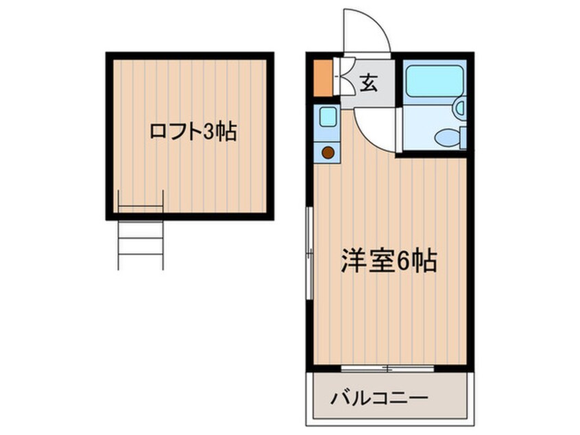 間取図 西国分寺サンハウスⅢ