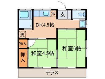 間取図 第三うるし原荘