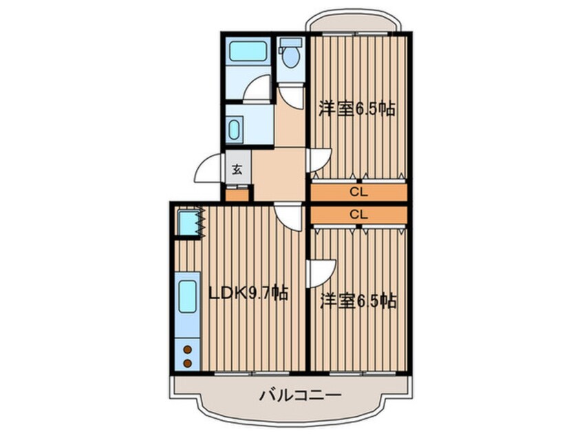 間取図 ツインパレス経堂