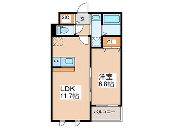 間取図 メルベイユ浜田山