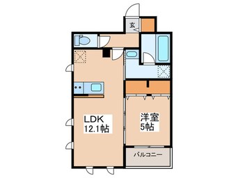 間取図 メルベイユ浜田山