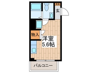 間取図 パレス調布ヶ丘