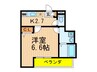 Ｆｒｅｓｃｏ 1Kの間取り