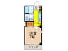 Beach　Flat 1Kの間取り
