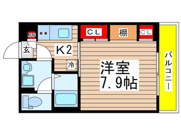 間取り図 リブリ・M・Crest c