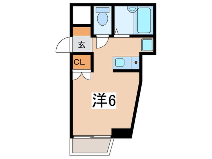 間取図 メゾンイレーヌ（207）