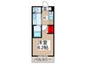robot　home　日進Ⅳ　 1Kの間取り