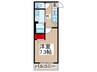 robot　home　日進Ⅳ　 1Kの間取り