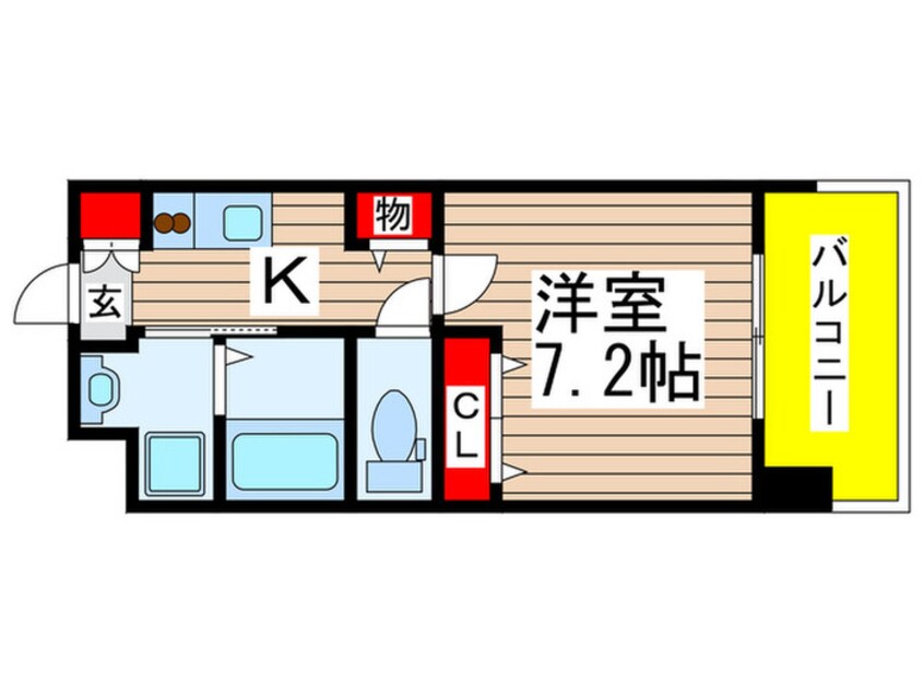 間取図 レジディア船橋2