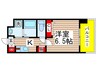 レジディア船橋2 1Kの間取り