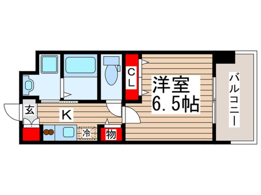 間取図 レジディア船橋2