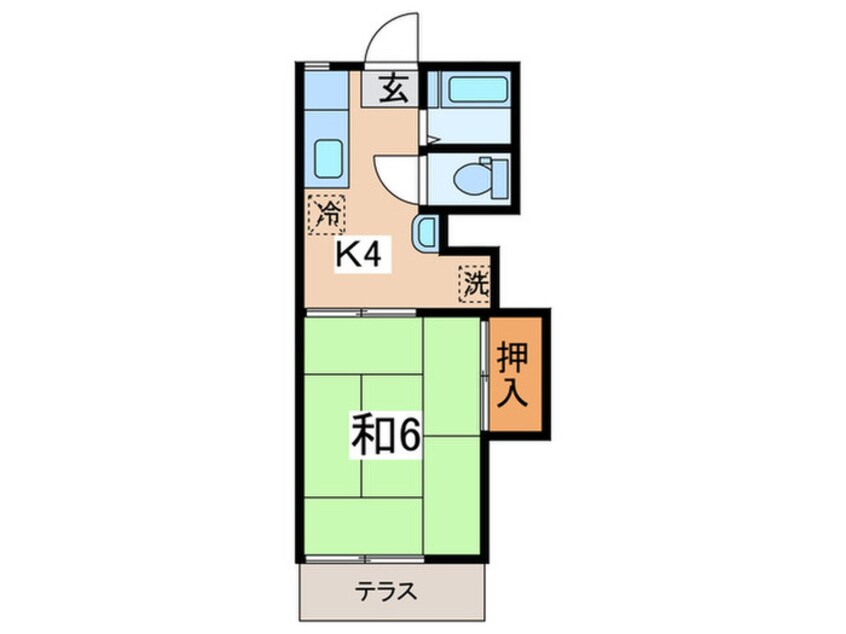 間取図 ヴィラロ－サ