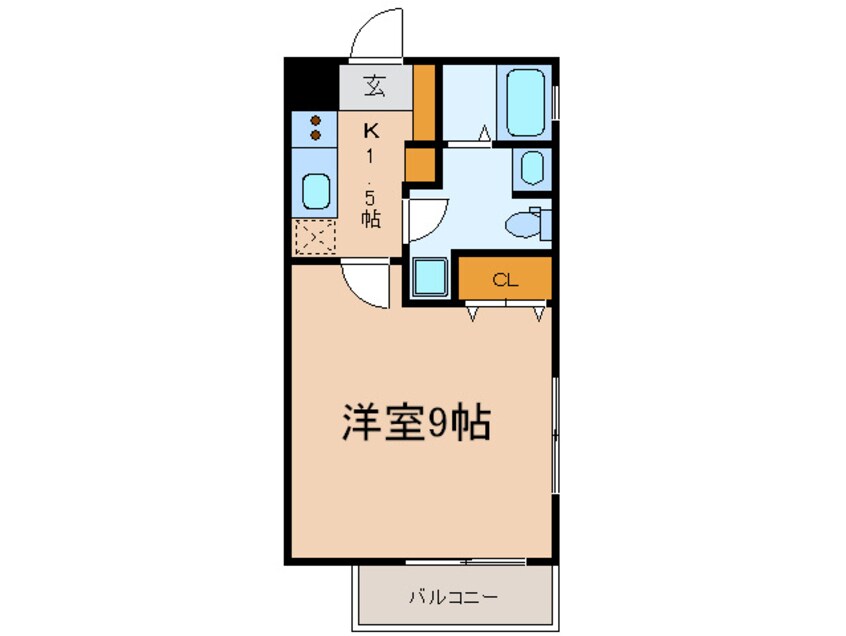 間取図 ル・シエル神楽坂