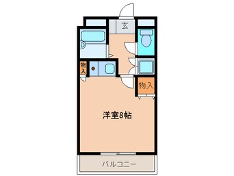 間取図 ル・シェルキタカドⅠ