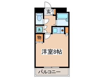 間取図 ル・シェルキタカドⅠ
