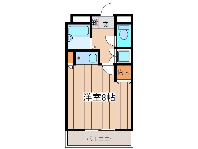 間取り図 ル・シェルキタカドⅠ