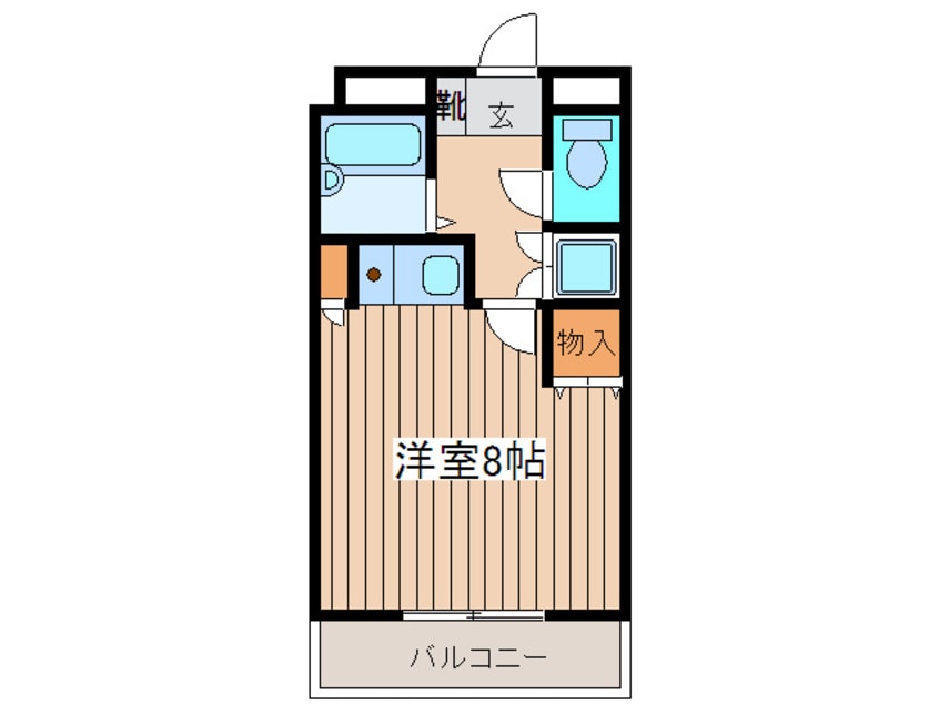間取図 ル・シェルキタカドⅠ