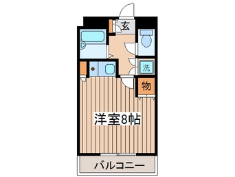 間取図 ル・シェルキタカドⅠ