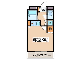 間取図 ル・シェルキタカドⅠ