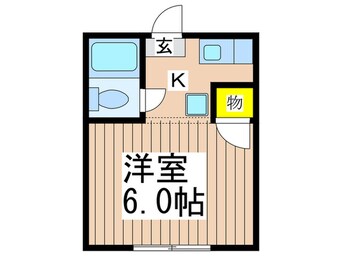 間取図 コーポ二葉５号