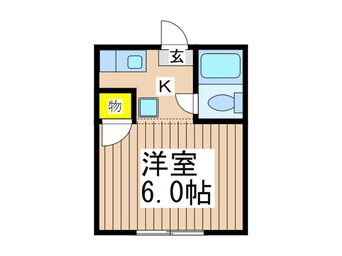 間取図 コーポ二葉５号