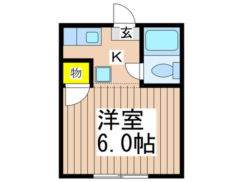 間取図 コーポ二葉５号