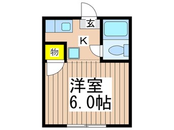 間取図 コーポ二葉５号