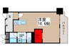 亀戸パークハイツ（６０８） 1Rの間取り