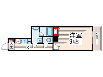 間取図 Ｔｓ  Ｇａｒｄｅｎ　葛西