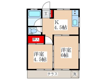 間取図 メゾン聖武