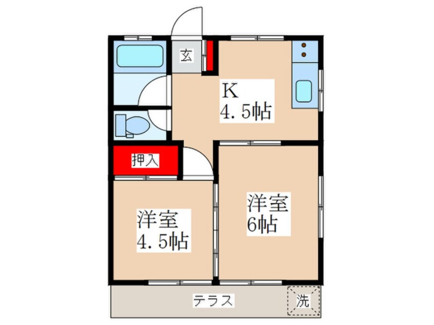 間取図 メゾン聖武