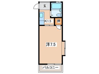 間取図 フジハイツ